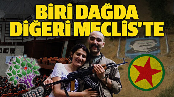 Teröristle fotoğraftan Meclis'te terör propagandasına HDP-PKK ilişkisi
