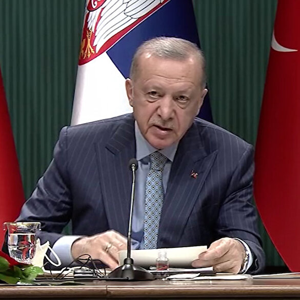 Cumhurbaşkanı Erdoğan: Sırbistan'da hedefimiz 5 milyar dolarlık ticaret hacmini yakalamak