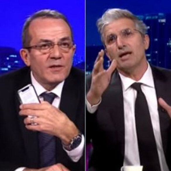Nedim Şener ile Şaban Sevinç arasında canlı yayında sert tartışma: O sözleri sana yediririm
