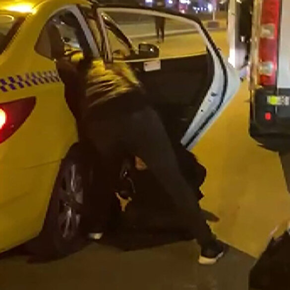 İstanbul'da taksici kadın turisti önce kaçırdı sonra darbetti