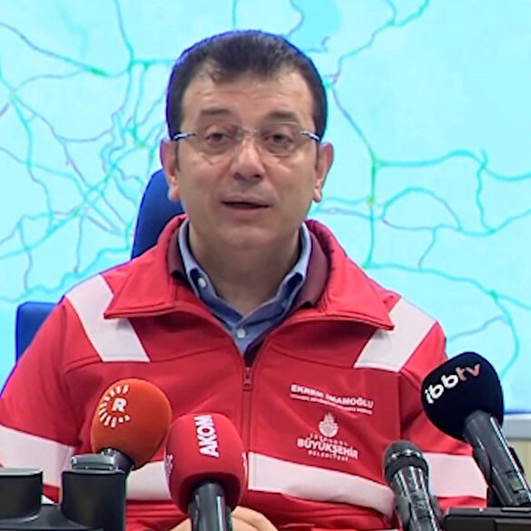 İBB Başkanı İmamoğlu: Karın güzel taraflarını da görelim