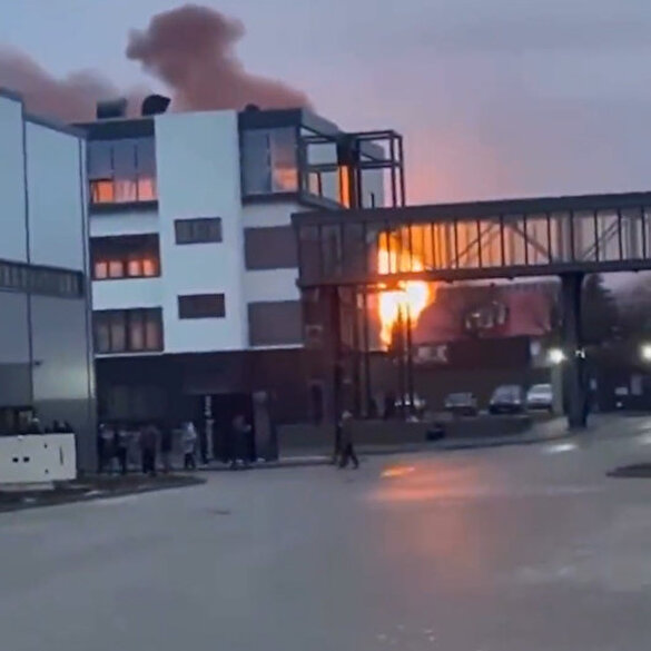 Rusya Ukrayna'daki Ivano-Frankivsk Havaalanı'nı vurdu