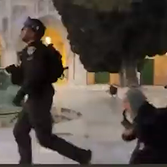 İşgalci güçler Kudüs'te bir kadını darp etti