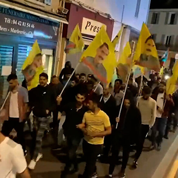 Pençe Kilit Operasyonu sonrası Fransa'da PKK sempatizanları sokaklara döküldü