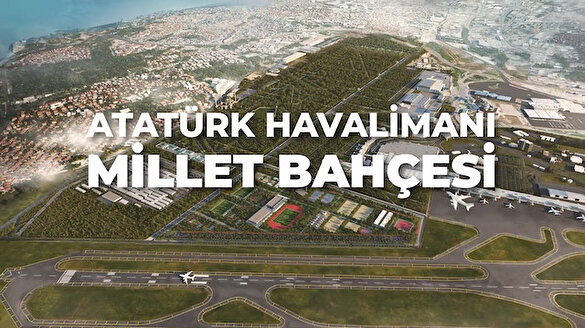 Cumhurbaşkanı Erdoğan'dan Atatürk Havalimanı Millet Bahçesi paylaşımı
