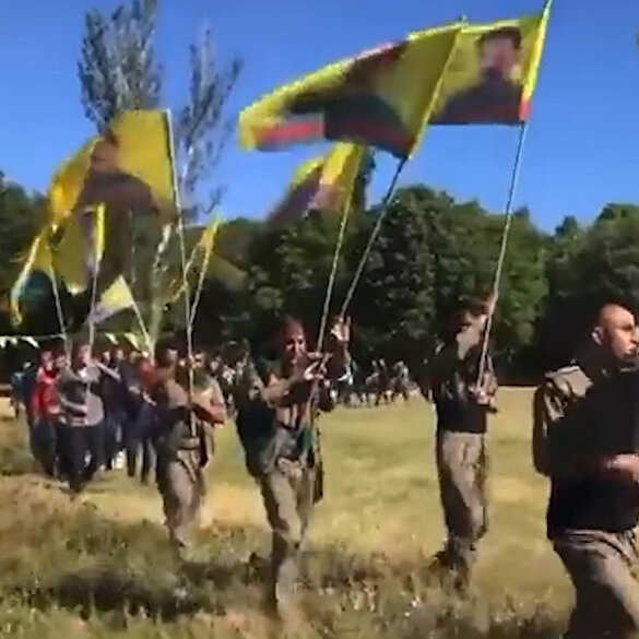 Fransa'daki PKK kampından görüntüler ortaya çıktı