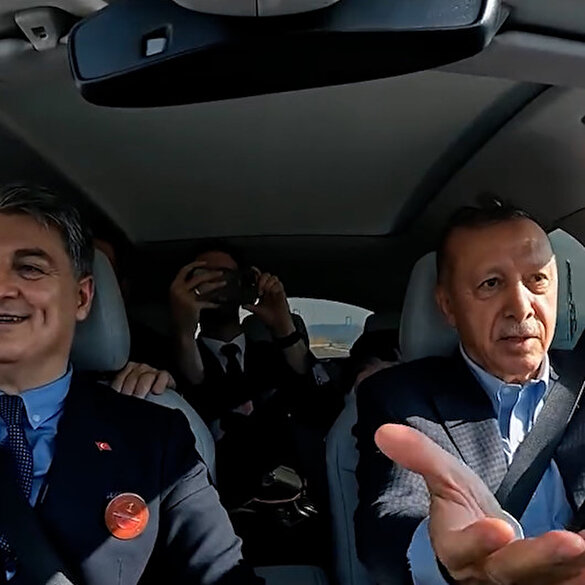 Cumhurbaşkanı Erdoğan paylaştı: Bir Togg hatırası...