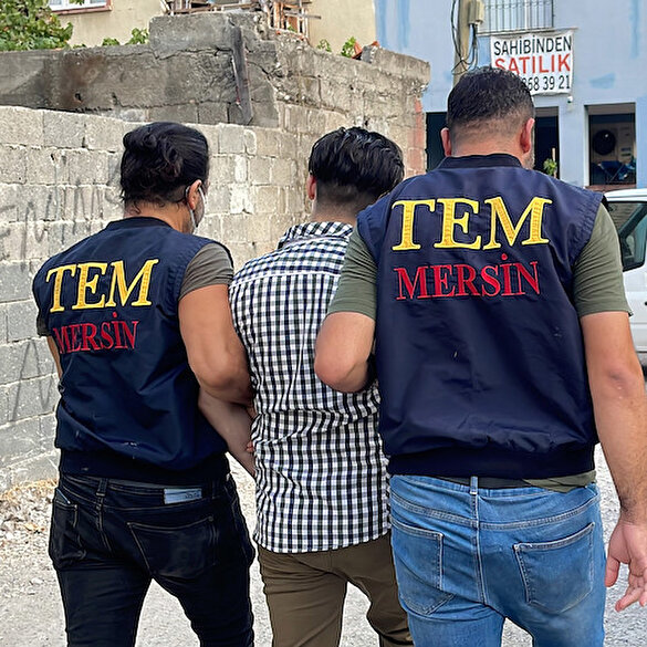 Mersin'de terör örgütü PKK/KCK operasyonunda 8 şüpheli yakalandı