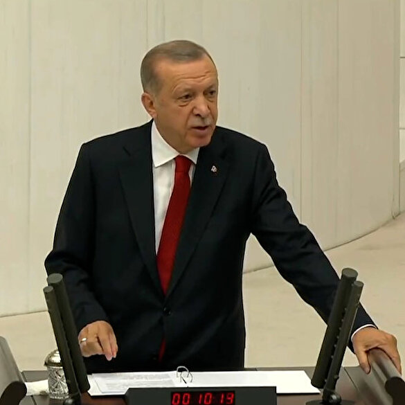 Cumhurbaşkanı Erdoğan'dan yeni anayasa çağrısı: Meclis'in darbe dönemlerinin son izini sileceğine inanıyorum