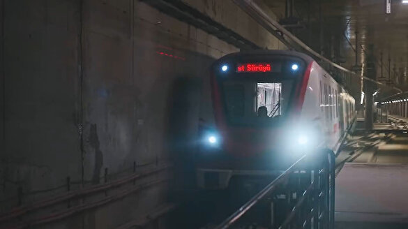Türkiye’nin en hızlı metrosu açılış için gün sayıyor