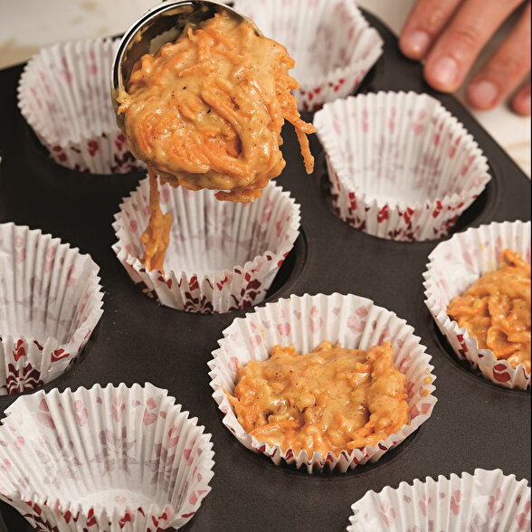 Havuçlu Cevizli Muffin