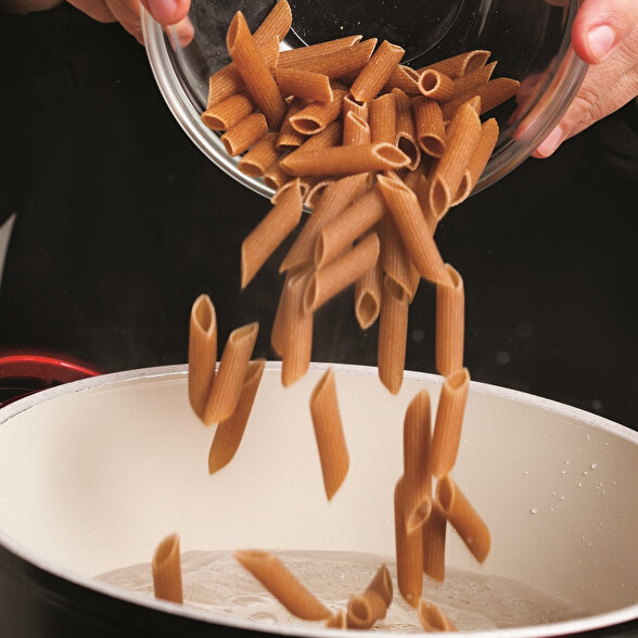 Karamelize Soğanlı Kremalı Penne