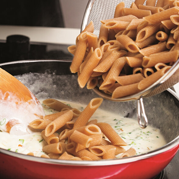 Karamelize Soğanlı Kremalı Penne
