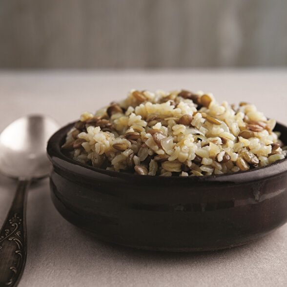 Mercimekli Bulgur Pilavı