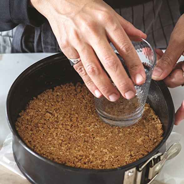 Pekmez ve Tahinli Cheesecake