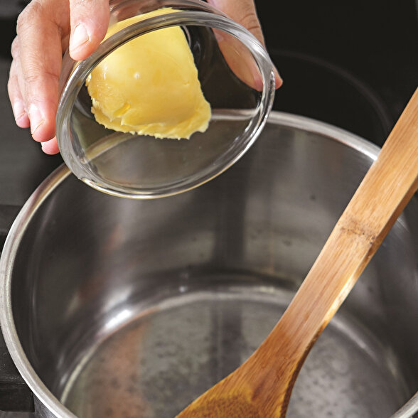 Patatesli Ispanaklı Arpa Şehriye Pilavı