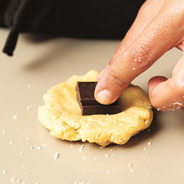 Çikolata ve Hindistan Cevizli Çörek