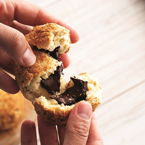 Çikolata ve Hindistan Cevizli Çörek
