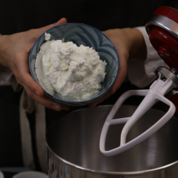 Yulaflı Limon Soslu Cheesecake
