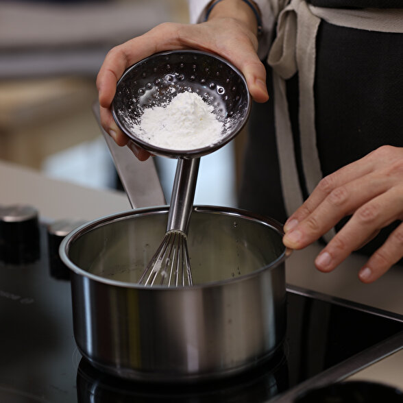Yulaflı Limon Soslu Cheesecake