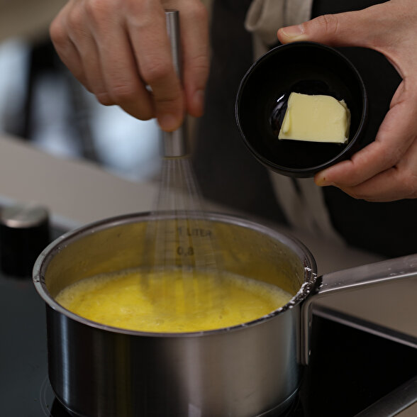 Yulaflı Limon Soslu Cheesecake