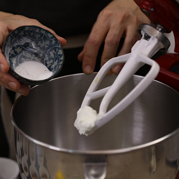 Yulaflı Limon Soslu Cheesecake