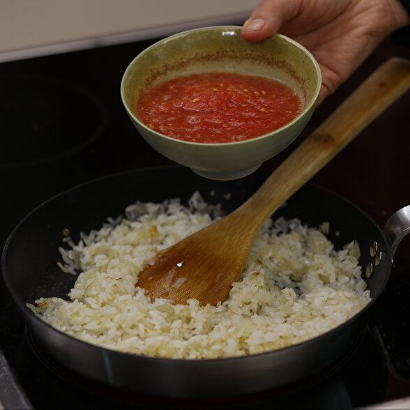 Patlıcanlı Pirinç Pilavı