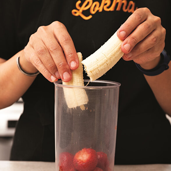 Muzlu Çilekli Smoothie