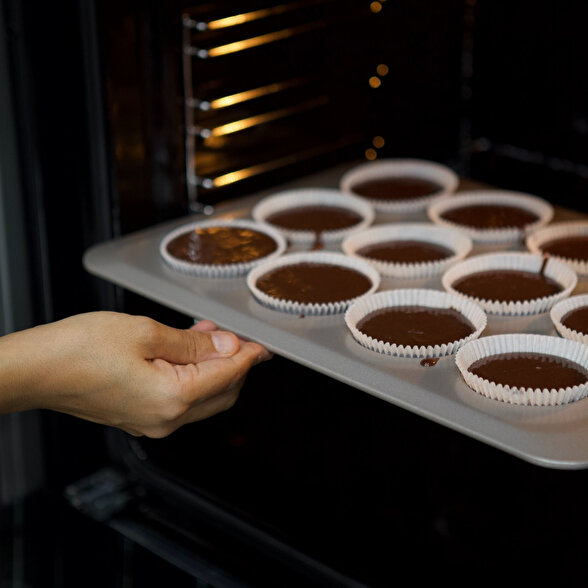 Kakaolu Çikolatalı Muffin
