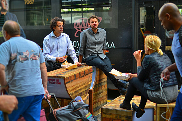 Şehre hareket katan interaktif tasarımlar: Pop-Up, Sokak Mobilyaları