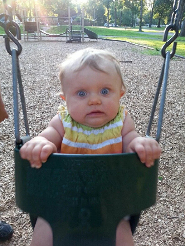 Ensemden aşağıya su damladı