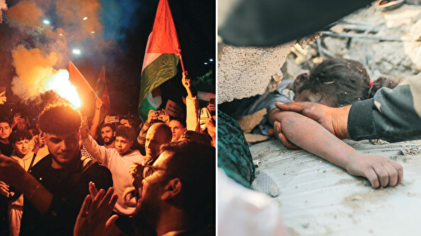 Filistin bir sınav kağıdı her Mü'min kulun önünde