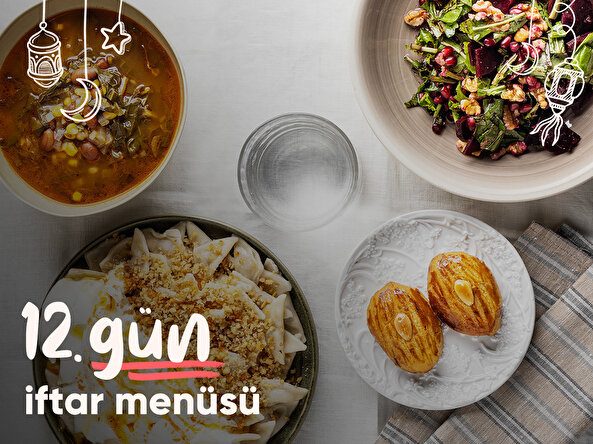 12. gün iftar menüsü