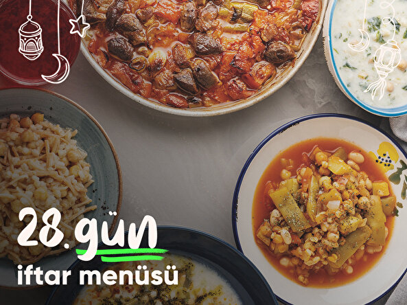 28.gün iftar menüsü