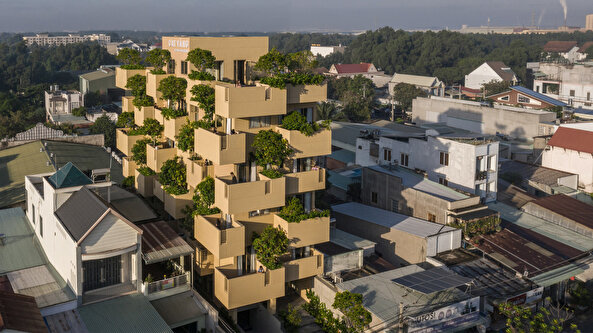 Vietnam’da yenilikçi bir otel: Flying Block Hotel