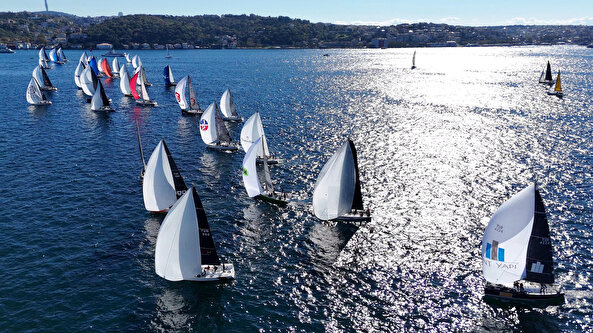 Cumhurbaşkanlığı 6. Uluslararası Yat Yarışları Cumhuriyet Kupası Etabı başladı