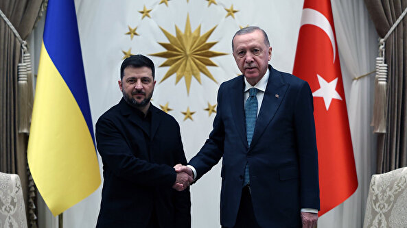 Cumhurbaşkanı Erdoğan, Ukrayna lideri Zelenskiy'i törenle karşıladı: Beştepe'de kritik görüşme