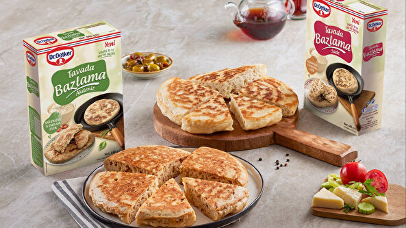 Dr. Oetker’den hazırlaması çok pratik tavada bazlama serisi