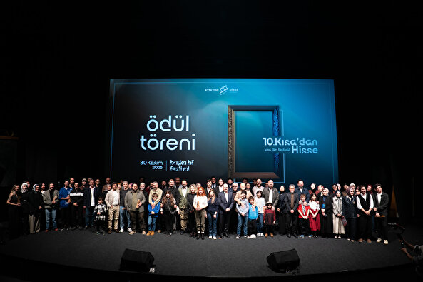 10. Kısa'dan Hisse Kısa Film Festivali  Ödül Töreniyle Sona Erdi