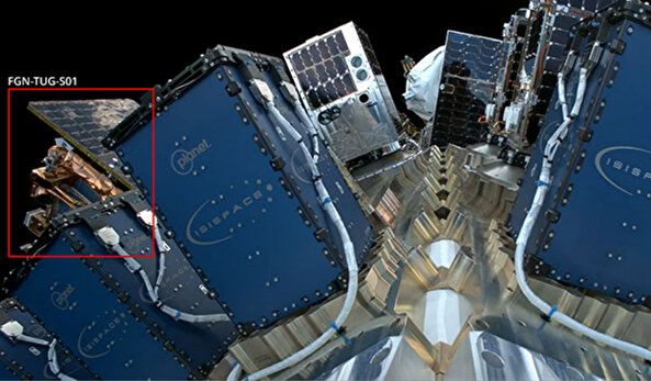 Türkiye'nin ilk yörünge transfer aracı uzayda