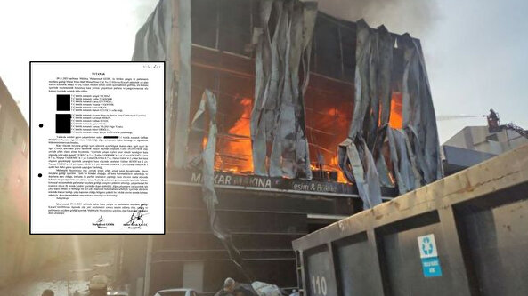 Kocaeli’de 7 kişinin öldüğü fabrika yangınında müfettiş raporu hazırlandı