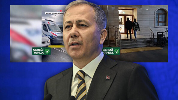 Bakan Yerlikaya duyurdu: O maganda yakalandı! Ambulansa yol vermeyene tarihi ceza yolda