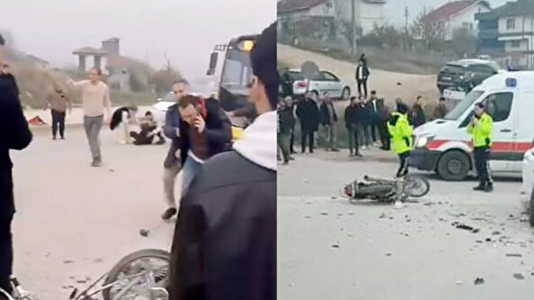 Bursa’da okul yolunda feci kaza: Bir ölü bir yaralı