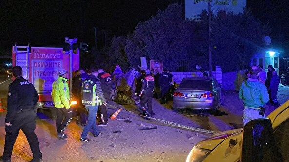 Osmaniye'de zincirleme kaza: Biri çocuk iki ölü, 7 yaralı