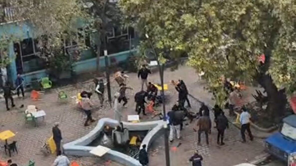 Kavga değil adeta meydan muharebesi: Taş, sopa ve silah kullanıldı, bir kişi yaralandı