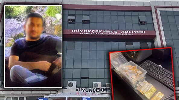 Türkiye'nin konuştuğu altınların fotoğrafı ortaya çıktı! Büyükçekmece Adliyesi'nden çalınmıştı, firari memur hâlâ aranıyor