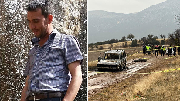 Isparta'da vahşet: Yanmış otomobil yanında cansız beden bulundu! Cesedin kayıp başı aranıyor