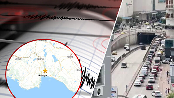 Son dakika: Antalya'da korkutan deprem! AFAD büyüklüğünü duyurdu... Çevre illerden de hissedildi