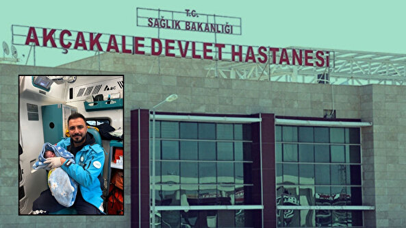 Aileden anlamlı jest: Ambulansta doğan bebeğe sağlık personelinin adı verildi