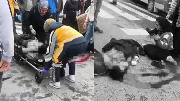 Kocaeli'de okul çıkışı kahreden ölüm: Yaya geçidinde servis minibüsü çarptı